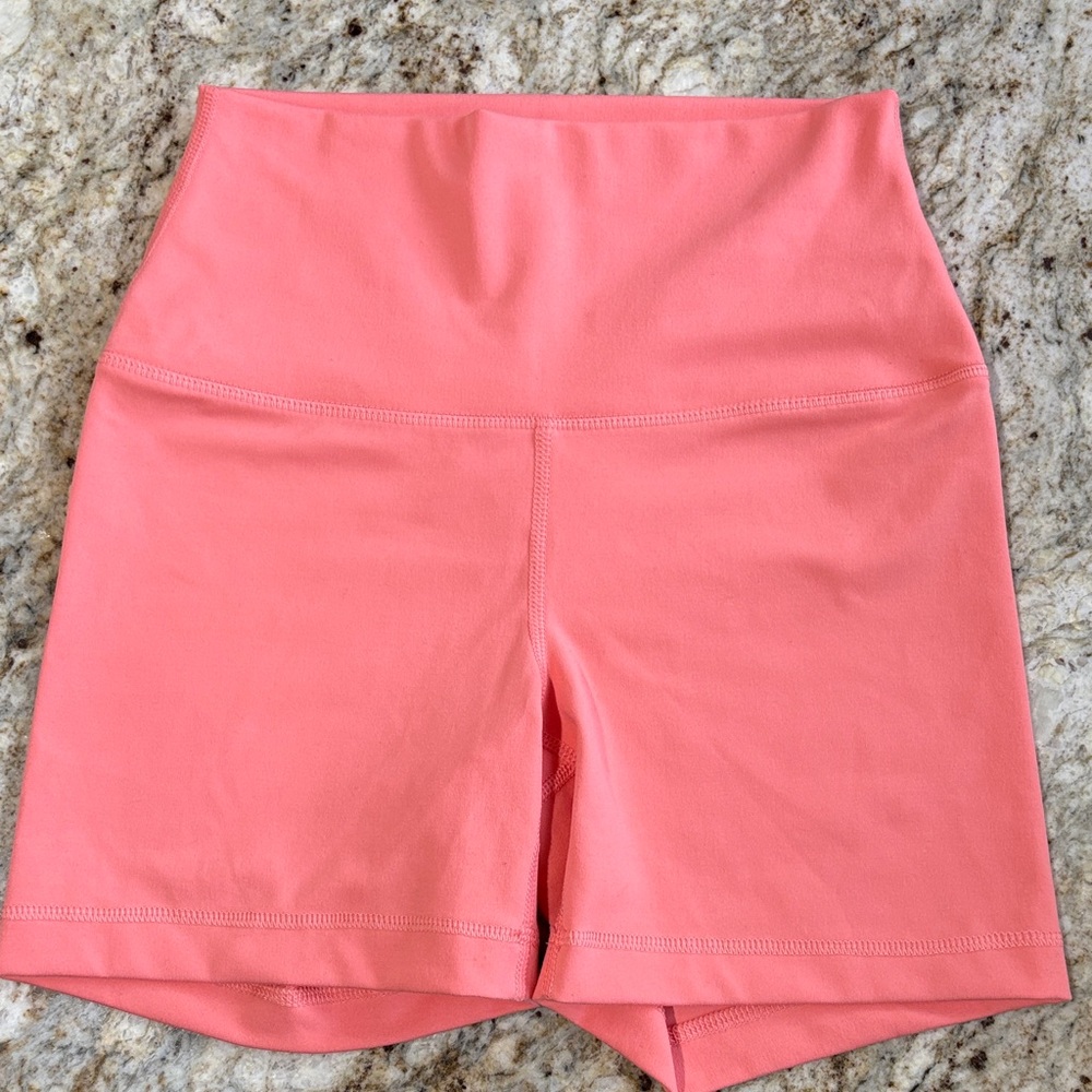 Yogalicious Coral Bike Shorts